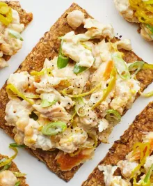 Smashed Chickpea Salad