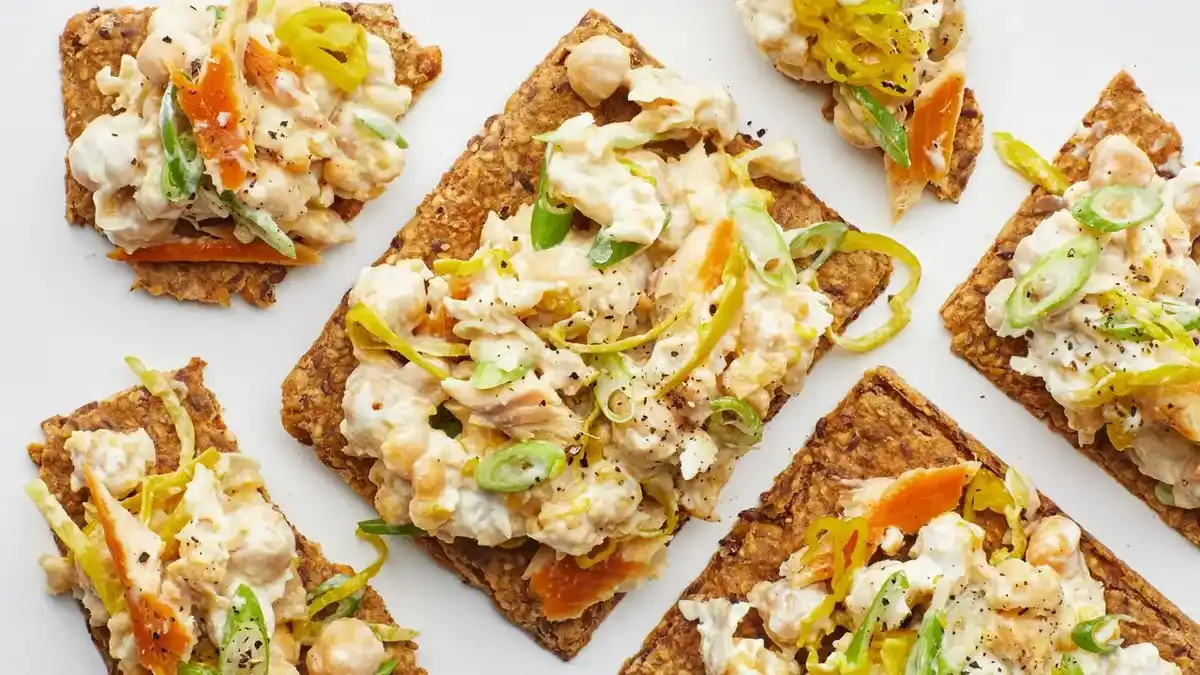Smashed Chickpea Salad