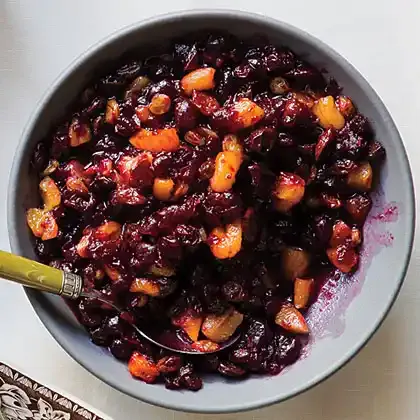 Fruit and Spice Cranberry Chutney