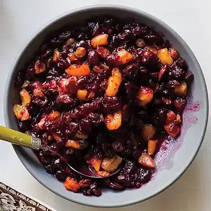 Fruit and Spice Cranberry Chutney