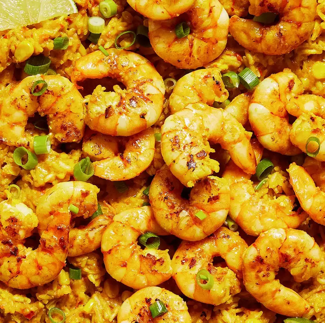 Sweet Corn Shrimp & Rice Skillet
