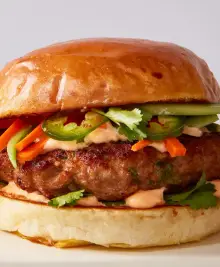 Bánh Mì Turkey Burgers
