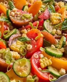 Tomato and Cucumber Salad with Fish Sauce Vinaigrette