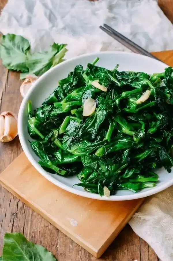 Pea Tips Stir-Fry