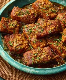 Smoky Garlic-Butter Fish