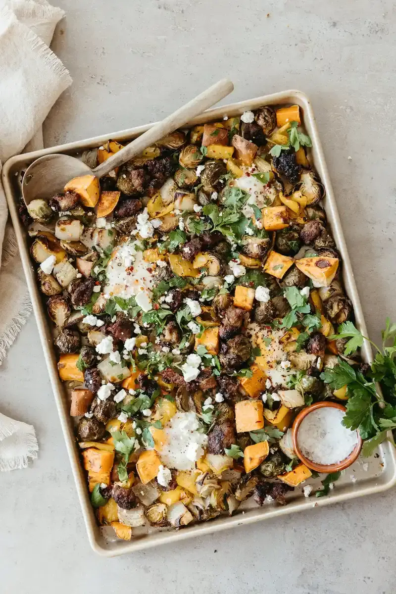 Sheet Pan Harvest Hash