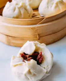 Steamed BBQ Pork Buns (Char Siu Bao)