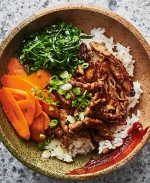 Spicy Pork Tenderloin Bowl