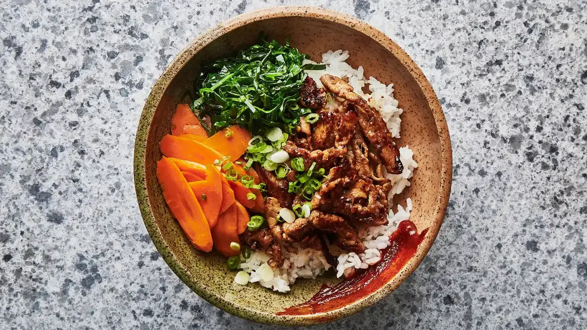 Spicy Pork Tenderloin Bowl
