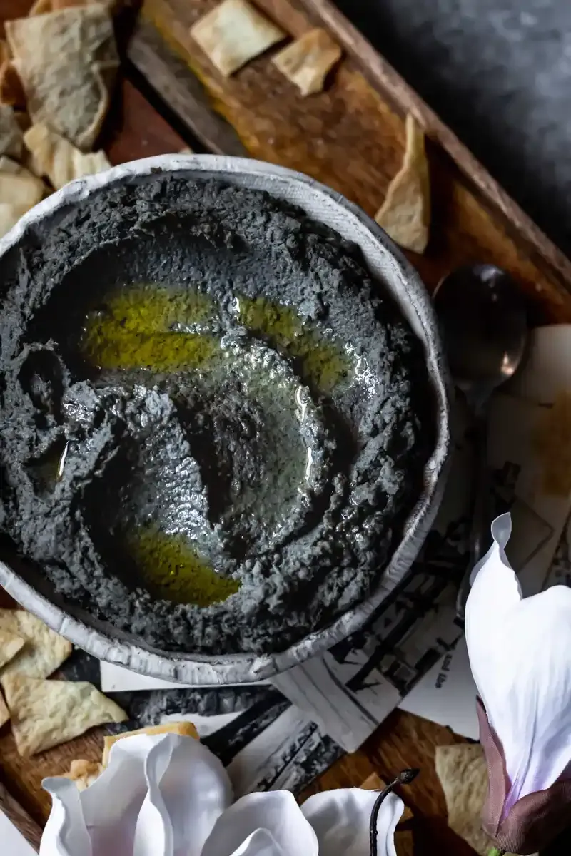 Black Sesame Hummus
