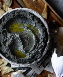 Black Sesame Hummus