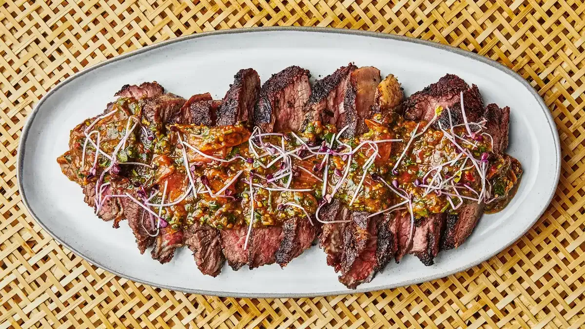 Tri-Tip Steak With Tiger Bite Sauce