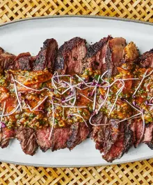 Tri-Tip Steak With Tiger Bite Sauce