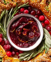 Sausage Roll Wreath