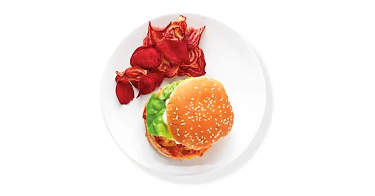 Horseradish Salmon Burgers