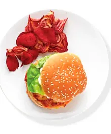 Horseradish Salmon Burgers