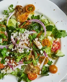 Fattoush With Queso Fresco