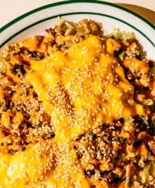 Cheeseburger Fried Rice