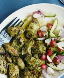 Green Chutney Chicken