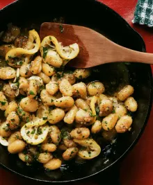 Gnocchi Piccata