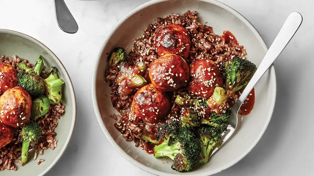 Sheet-Pan Chicken Meatballs