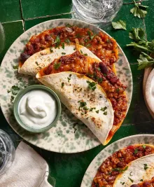 Chili Cheese Baked Beef Tacos