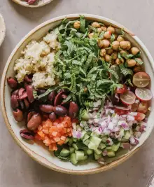 Mediterranean Grain Bowl
