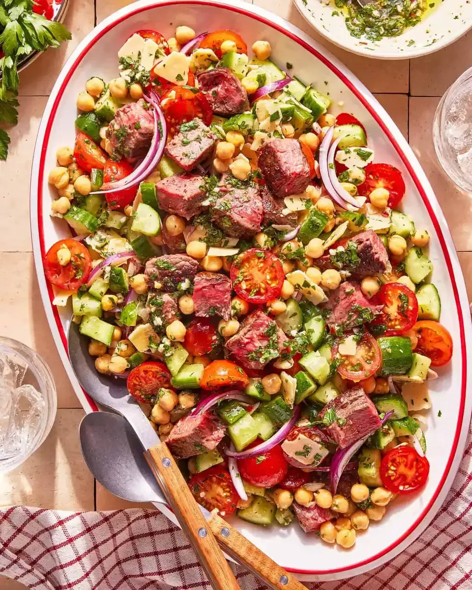 Ultimate Steak Chimichurri Salad