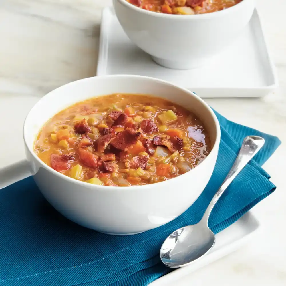 Curried Lentil-Tomato Soup