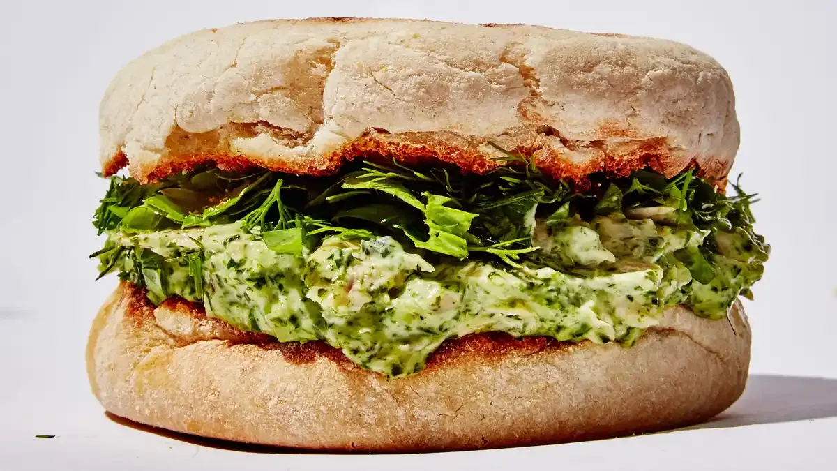 Green Goddess Tuna Salad Sandwich