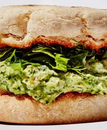 Green Goddess Tuna Salad Sandwich