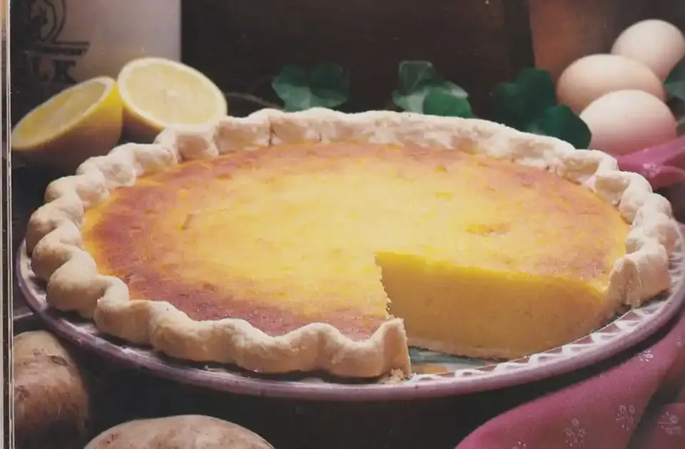 Maryland White Potato Pie
