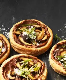 Creamy Mushroom Tartlets