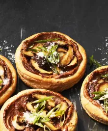Creamy Mushroom Tartlets