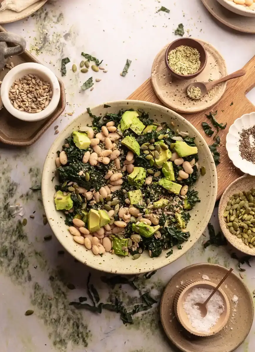 Erewhon Kale White Bean Salad