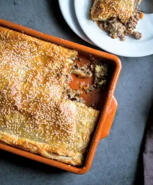 Pastel (Israeli Spiced Meat Pie)