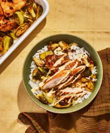 Miso-Mayo Chicken Bowl