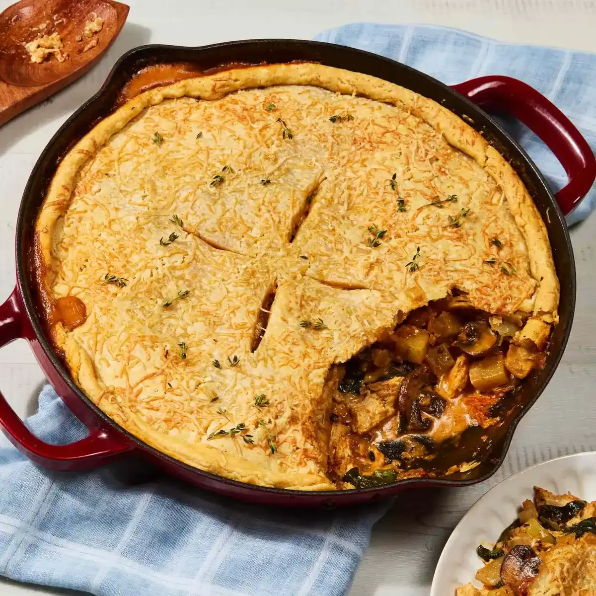 Marry Me Chicken Pot Pie