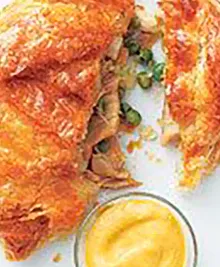 Chicken and Gruyère Turnovers