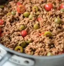 25-Minute One Pan Picadillo (so flavorful!)