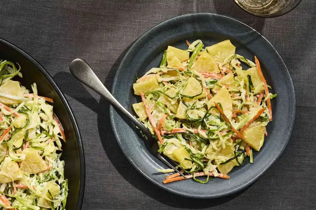 Pineapple Coleslaw