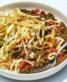Okinawan Taco Rice