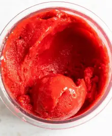 Ninja Creami Raspberry Sorbet