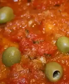 Fish Tagine with Chermoula, Preserved Lemon, and Green Olives