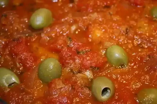 Fish Tagine with Chermoula, Preserved Lemon, and Green Olives