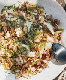 Chicken and Cabbage Stir-Fry