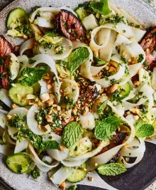 Weeknight Steak and Rice Noodle Salad