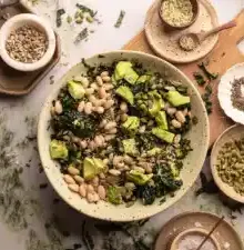 Erewhon Kale White Bean Salad