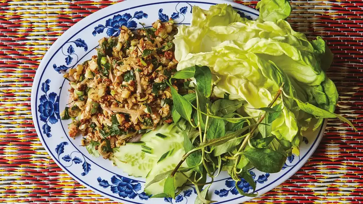 Roasted Cauliflower Larb