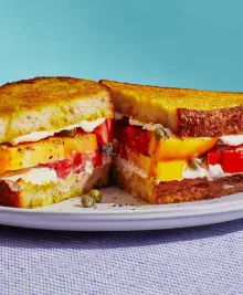 Curried Tomato Sandwich
